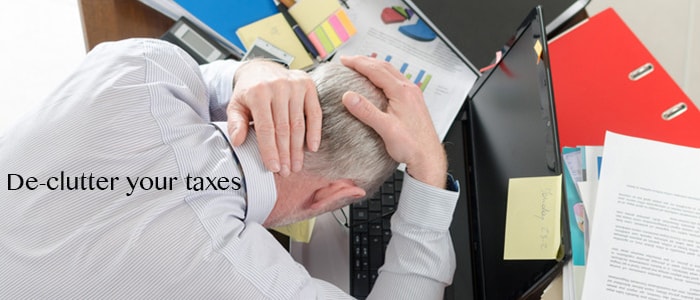 eliminate tax clutter with professional tax accounting services